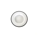 Steinhauer Luminaria de techo RINGLEDE - Ø 30CM pequeño, redondo, directo / indirecto IP20, negro mate regulable