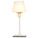 Luminaria de mesa ANCILLA de 1 llama, grande E14 IP20, crema 