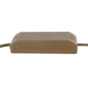 Steinhauer Luminaria de mesa ANCILLA de 1 llama, corto, con función de conmutación, cónico E27 IP20, bronce cepillado regulable