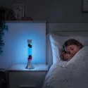table lamp VOLCAN cylindrical, with switch E14 IP20, steel brushed 