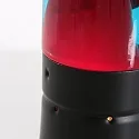 Mexlite Luminaria de mesa VOLCAN cilíndrico, con interruptor E14 IP20, negro mate 