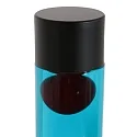 Mexlite Luminaria de mesa VOLCAN cilíndrico, con interruptor E14 IP20, negro mate 