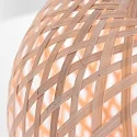 anne light & home table lamp MAZE with switch E27 IP20, bamboo light 
