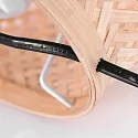 anne light & home table lamp MAZE with switch E27 IP20, bamboo light 