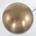 Steinhauer Luminaria de mesa PIMPERNEL abajo, redondo, con interruptor, con enchufe, cónico E27 IP20, color bronce 