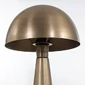 Steinhauer Luminaria de mesa PIMPERNEL abajo, redondo, con interruptor, con enchufe, cónico E27 IP20, color bronce 