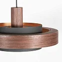 anne light & home Luminaria colgante FLINTER E27 IP20, regulable