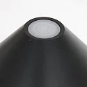 Steinhauer Luminaria de mesa ANCILLA Arriba-Abajo, con conexión USB, con batería, con regulador táctil IP54, negro mate regulable