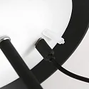 Steinhauer Luminaria de mesa ANCILLA Arriba-Abajo, con conexión USB, con batería, con regulador táctil IP54, negro mate regulable