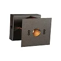 Steinhauer Luminaria de pared MURO G9 IP20, regulable