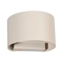 wall luminaire MURO 1 flame, round G9 IP20, creme dimmable