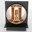 wall luminaire MURO up / down, square, cylindrical, adjustable G9 IP20, steel brushed dimmable