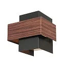 Steinhauer Luminaria de pared MURO G9 IP20, regulable