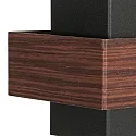 Steinhauer Luminaria de pared MURO G9 IP20, regulable