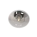 Steinhauer Luminaria de techo REFLEXION E27 IP20, negro regulable
