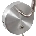 Luminaria de pared UPROUND de 1 llama GU10 IP20, acero 