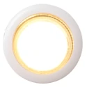 Mexlite Luminaria de pared UPROUND de 1 llama GU10 IP20, blanco 