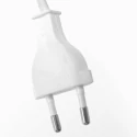 Mexlite Luminaria de pared UPROUND de 1 llama GU10 IP20, blanco 