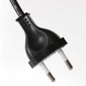 Mexlite Luminaria de pared UPROUND de 1 llama GU10 IP20, negro 