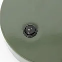 Luminaria de mesa SPRING inclinable E27 IP20, verde 