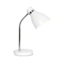 Steinhauer table lamp SPRING tiltable E27 IP20, white 