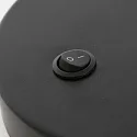 Steinhauer table lamp SPRING tiltable E27 IP20, black 