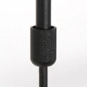 Steinhauer pendant luminaire STANG 3 flames E27 IP20, grey, black dimmable