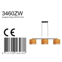pendant luminaire STANG 3 flames E27 IP20