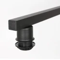 Steinhauer pendant luminaire STANG 3 flames E27 IP20, blue, black
