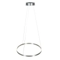 Steinhauer Luminaria colgante RINGLUX IP20, plata regulable