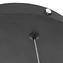 Steinhauer Luminaria colgante RINGLUX LED IP20, negro regulable