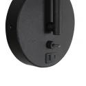 Mexlite wall luminaire UPROUND GU10 IP20, dimmable