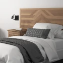 Mexlite Luminaria de pared UPROUND de 1 llama GU10 IP20, negro 