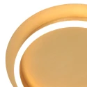 Steinhauer Luminaria de techo RINGLUX de 1 llama IP20, dorado regulable
