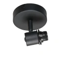 Steinhauer wall luminaire BAMBUS E14 IP20, wood, black dimmable
