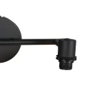 Steinhauer ceiling luminaire BAMBUS 2 flames E14 IP20, wood, black dimmable