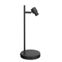 Steinhauer table lamp BAMBUS E14 IP20, wood, black dimmable