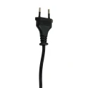 Steinhauer floor lamp BAMBUS 2 flames E14 IP20, wood, black dimmable