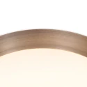 Steinhauer ceiling luminaire FLADY 2 flames IP20, bronze dimmable