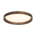 Steinhauer ceiling luminaire FLADY 2 flames IP20, bronze dimmable