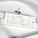 Steinhauer Luminaria de techo FLADY Arriba-Abajo IP20, dorado regulable