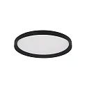 ceiling luminaire FLADY up / down IP20, black dimmable
