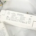 ceiling luminaire FLADY up / down IP20, gold dimmable