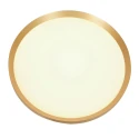 Steinhauer ceiling luminaire FLADY up / down IP20, gold dimmable