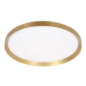Steinhauer ceiling luminaire FLADY up / down IP20, gold dimmable