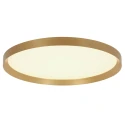 Steinhauer ceiling luminaire FLADY up / down IP20, gold dimmable