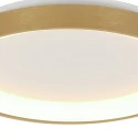 Steinhauer Luminaria de techo RINGLEDE IP20, dorado regulable
