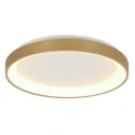 Steinhauer Luminaria de techo RINGLEDE IP20, dorado regulable