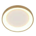 Steinhauer Luminaria de techo RINGLEDE IP20, dorado regulable