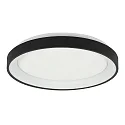 Luminaria de techo RINGLEDE IP20, negro regulable